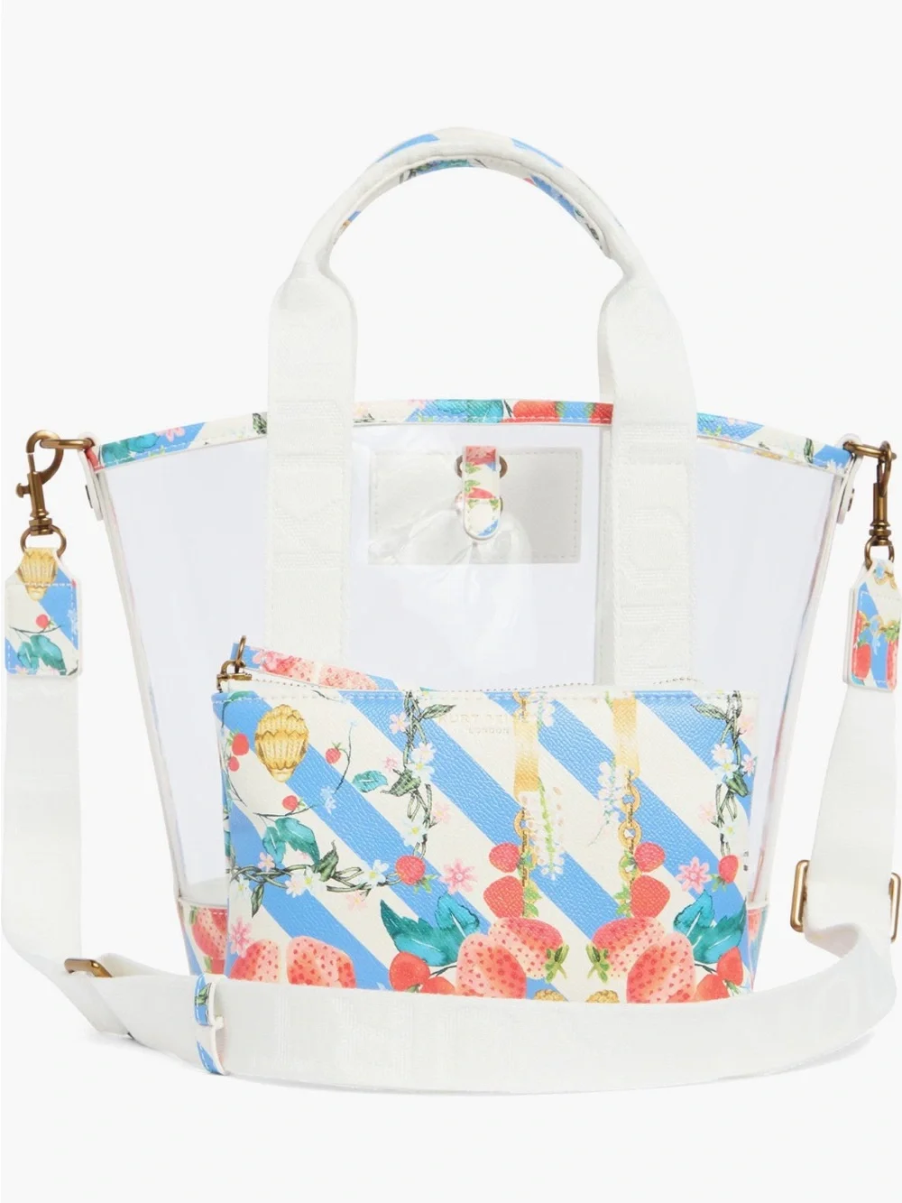 Kurt Geiger Small Hampstead Vinyl Tote